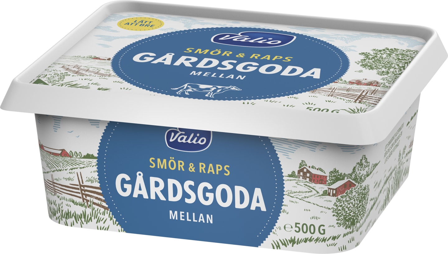 Gårdsgoda mellan 57% 500g