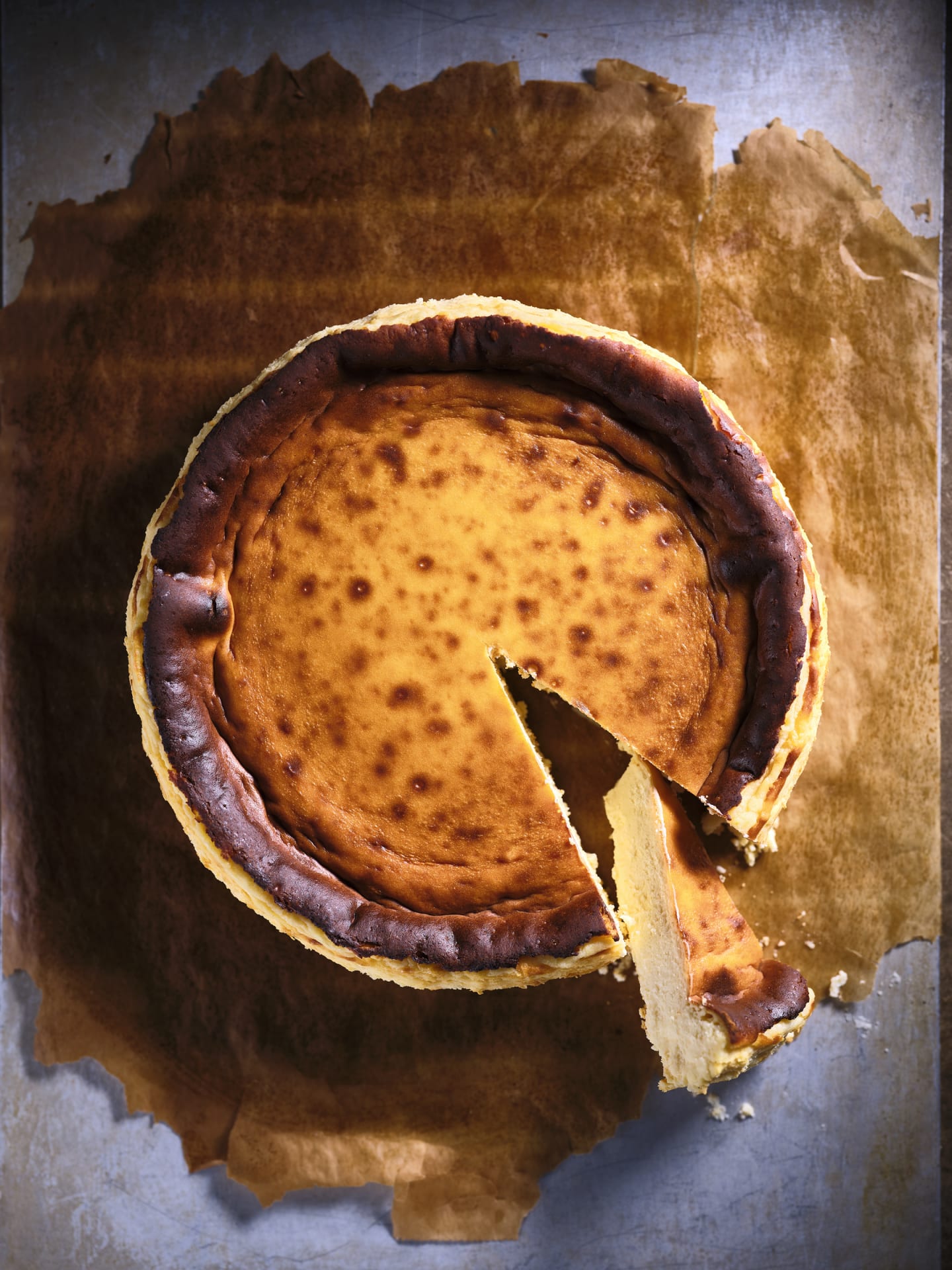 Baskisk Cheesecake glutenfri 1,4kg - Bild 1 av 2