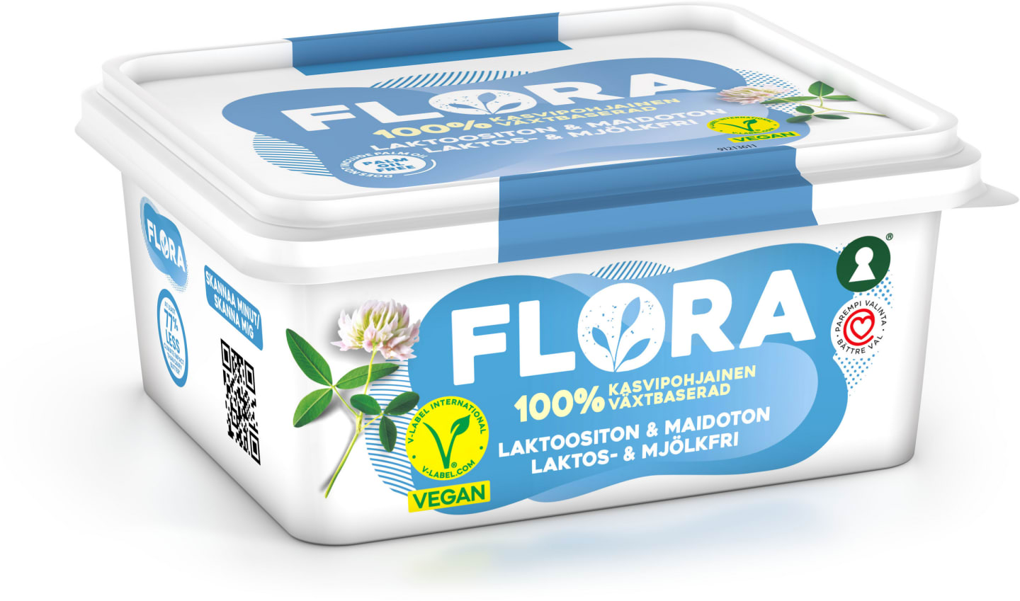 Flora Laktos- & Mjölkfri 600g - Bild 1 av 3