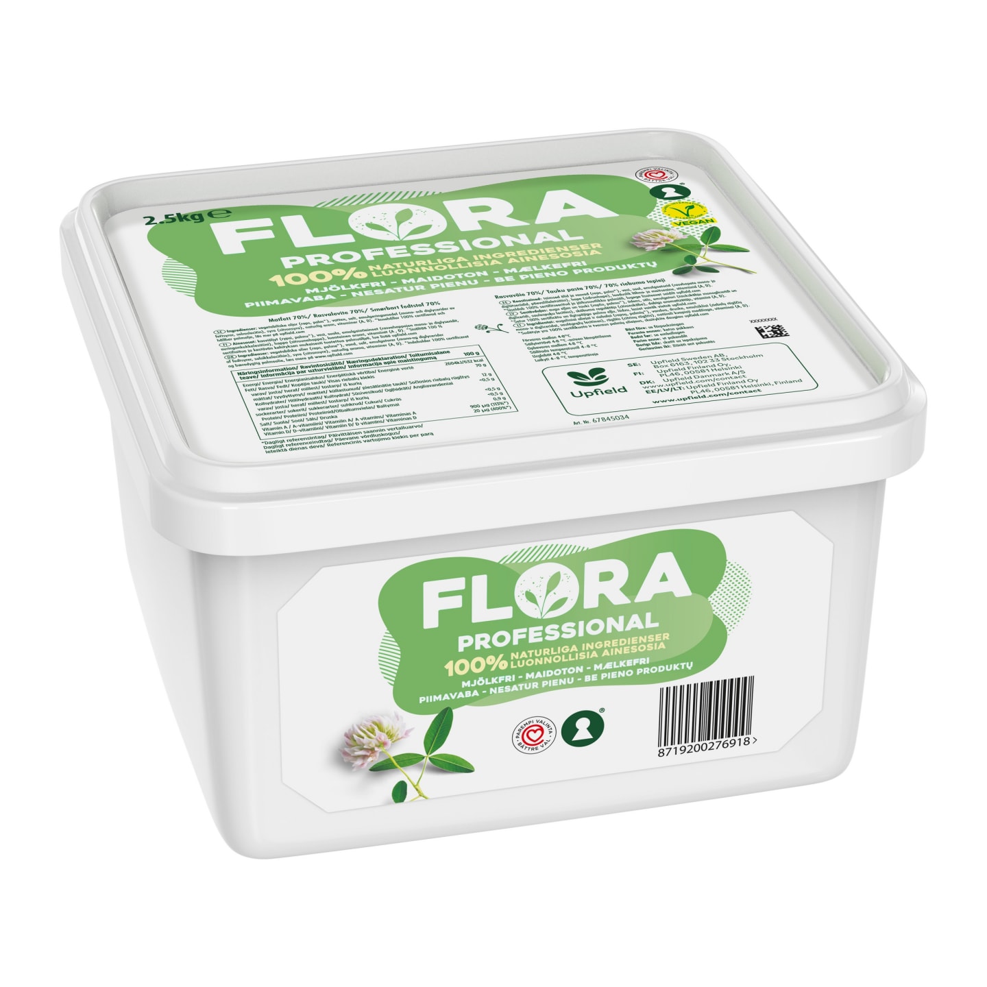 Flora Matfett 75% mjölkfri 2,5kg - Bild 1 av 3