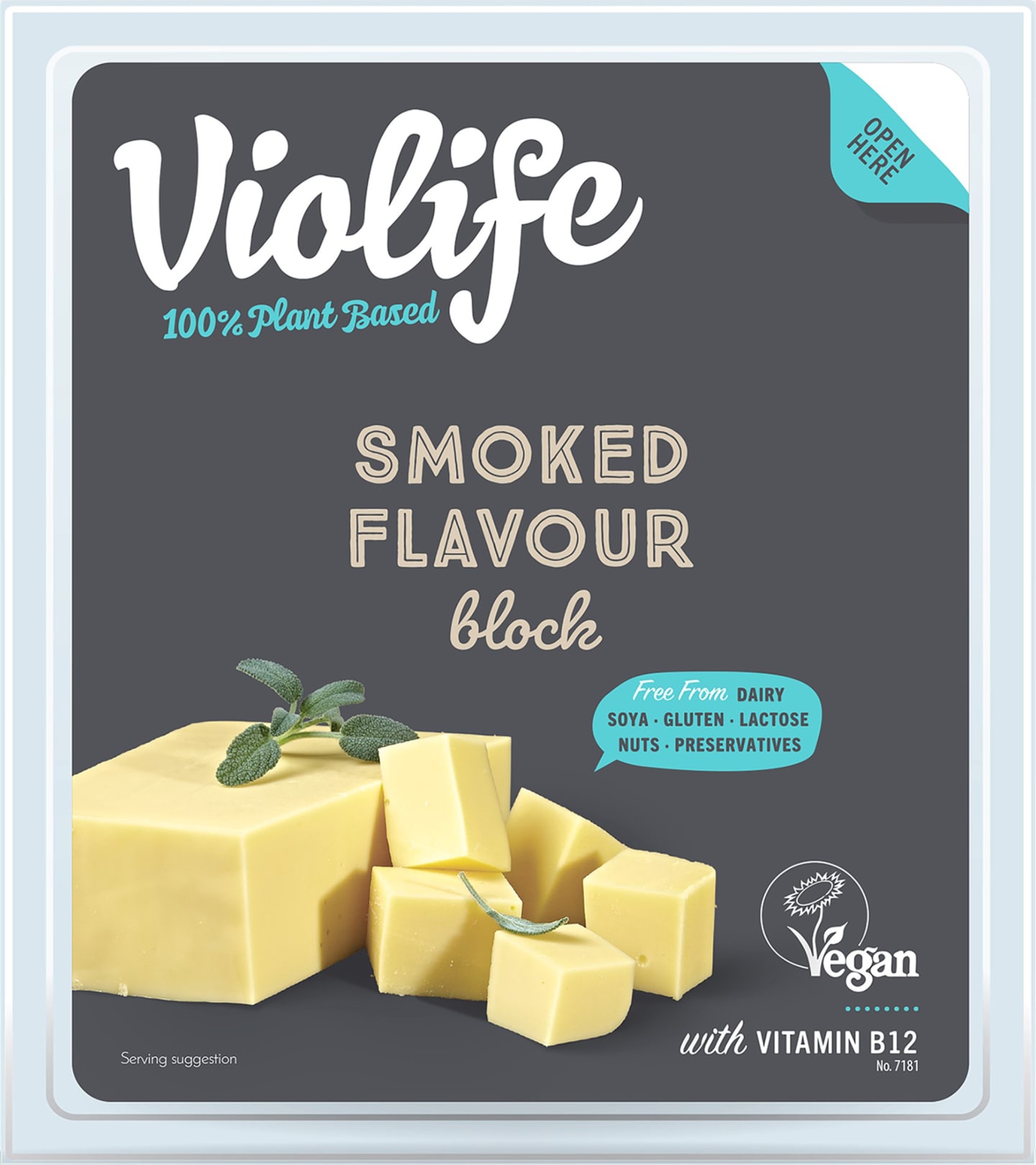 Violife Smoked Block 400g - Bild 1 av 3