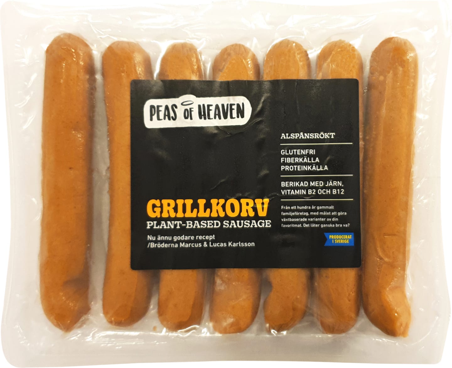 Vegan grillkorv 7x80g