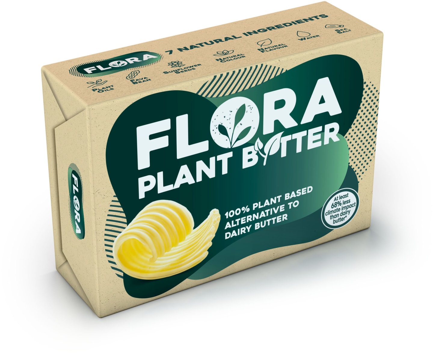 Flora Plant B+tter Växtbaserat 250g - Bild 1 av 3