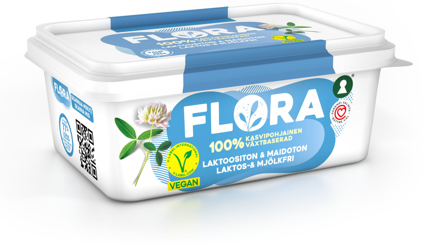 Flora Laktos- & Mjölkfri 400g - Bild 1 av 3
