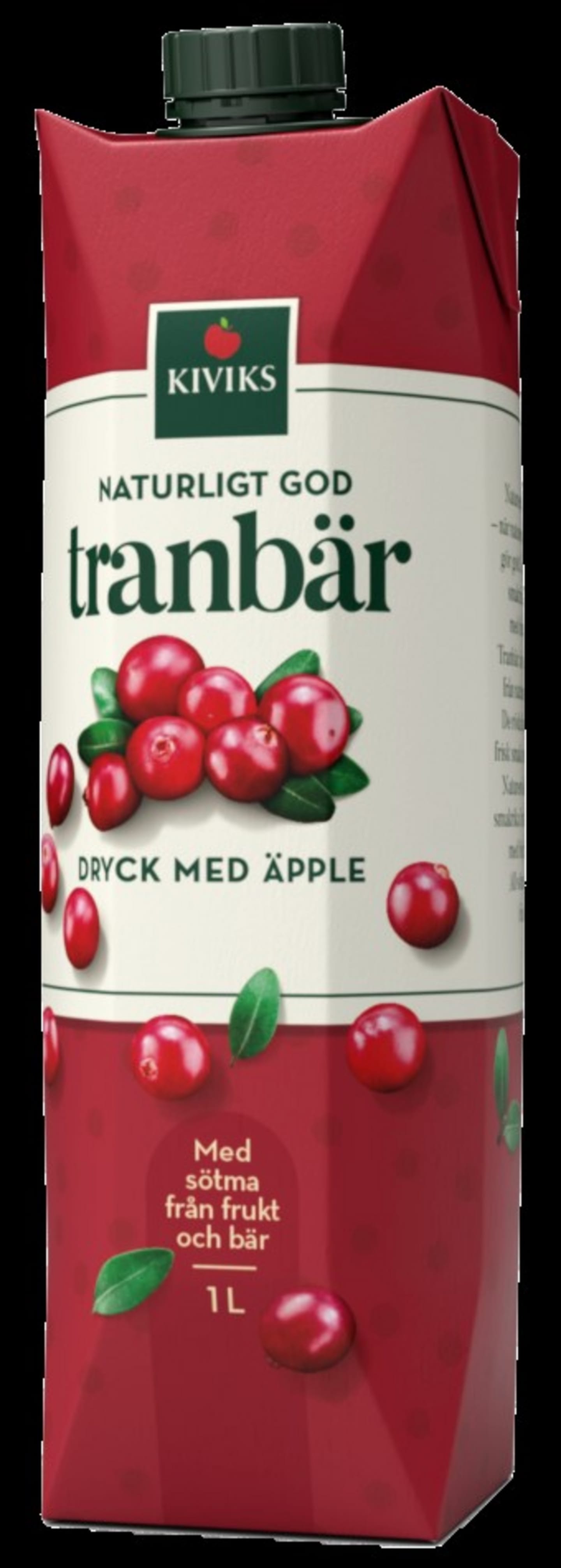 Tranbärsdryck Naturens Bästa 1L