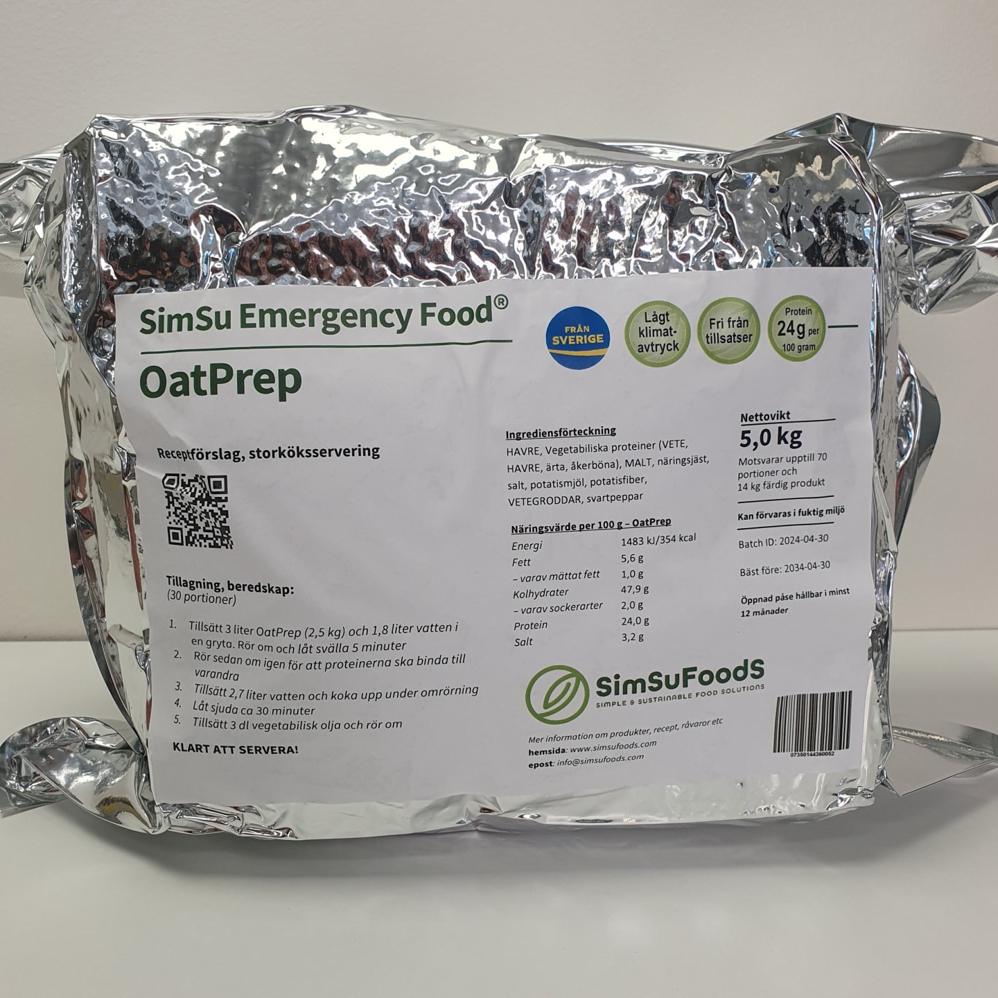 SimSu OatPrep 5kg