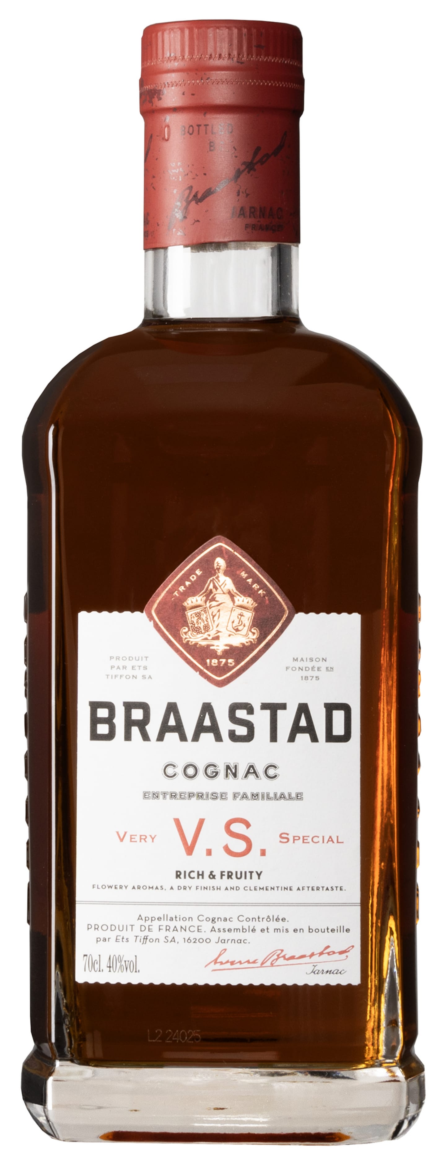 Cognac Braastad VS 70cl