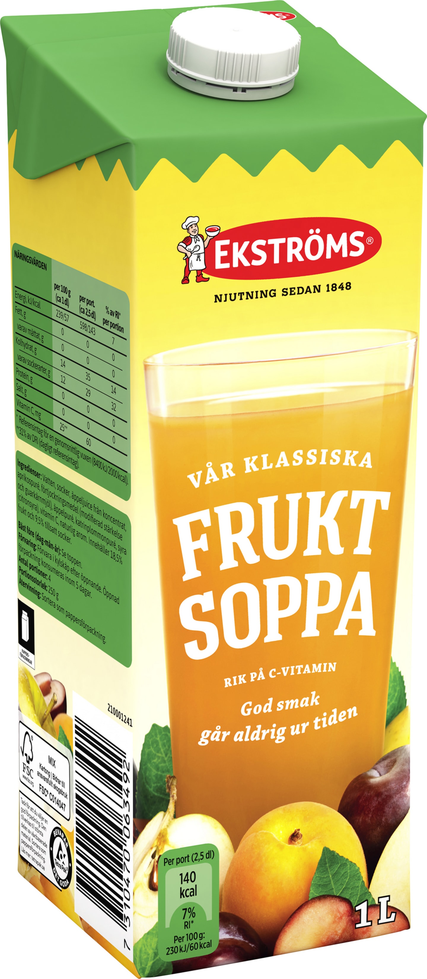 Fruktsoppa färdig 1L