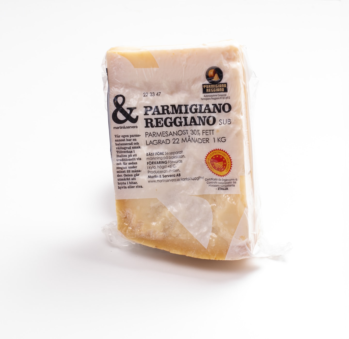 Parmesan Parmigiano Reggiano 22mån 1kg