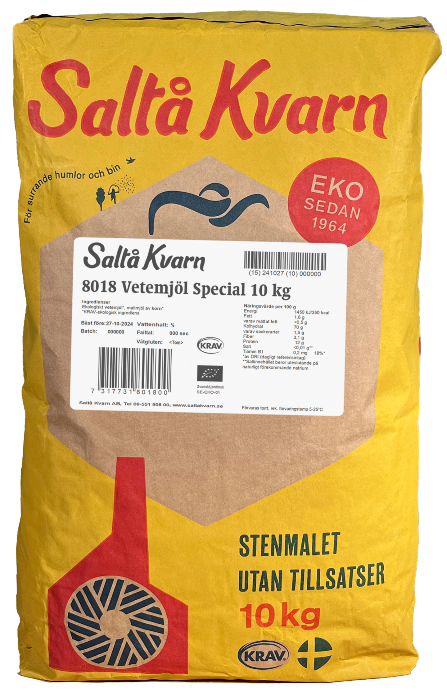 Vetemjöl special 10kg