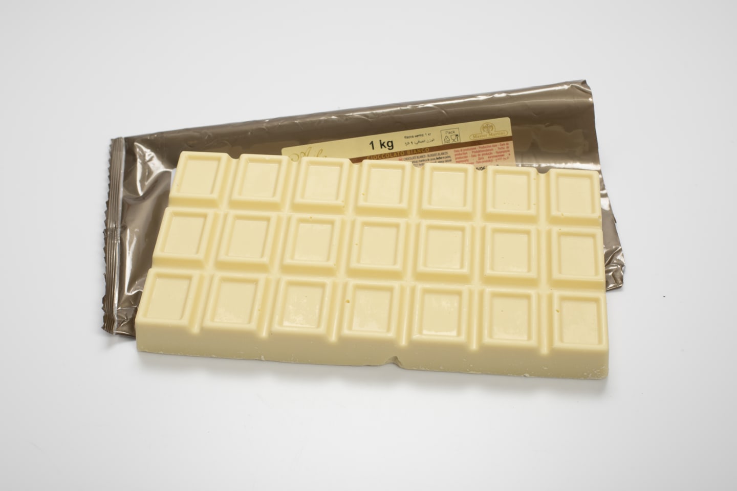 Vit choklad block Ariba 31% 1kg