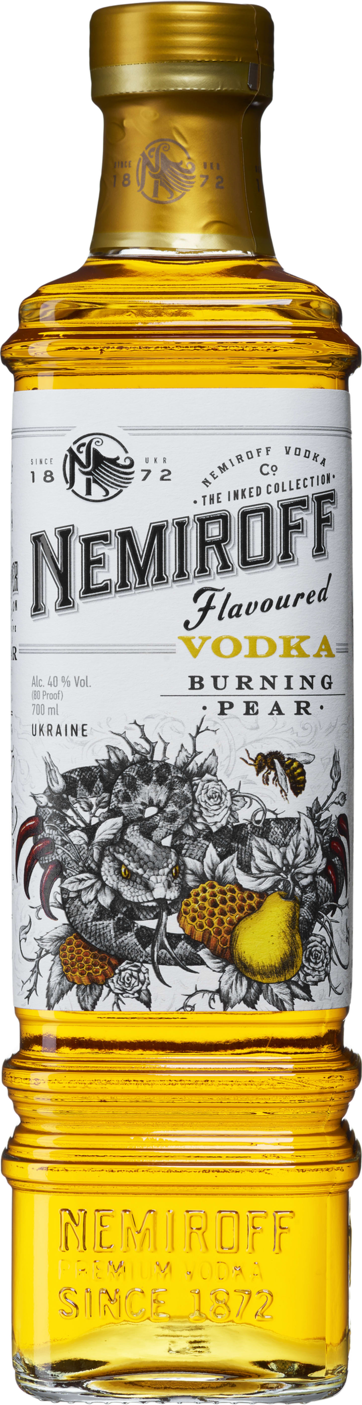 Nemiroff Burning Pear 70cl
