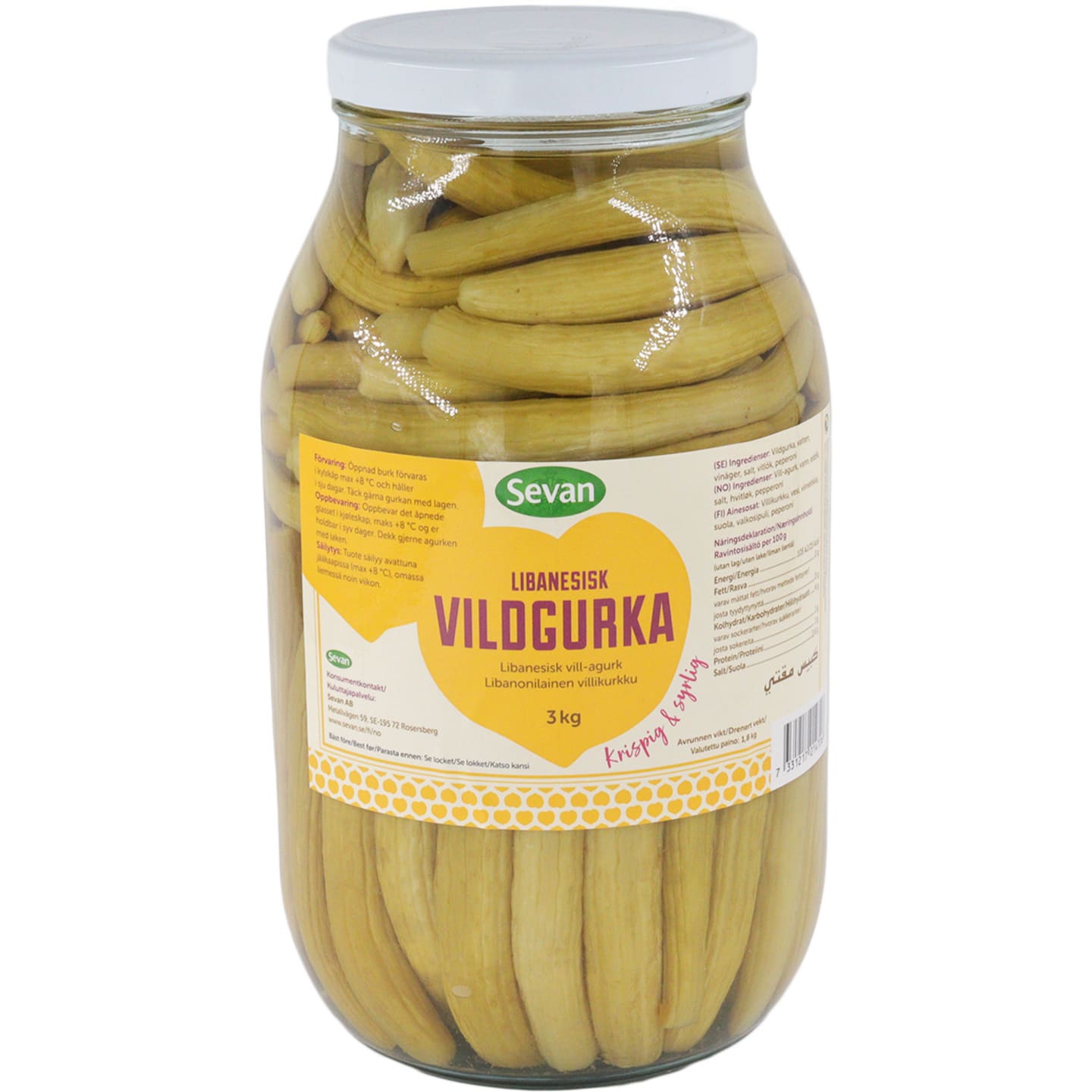 Vildgurka 3kg