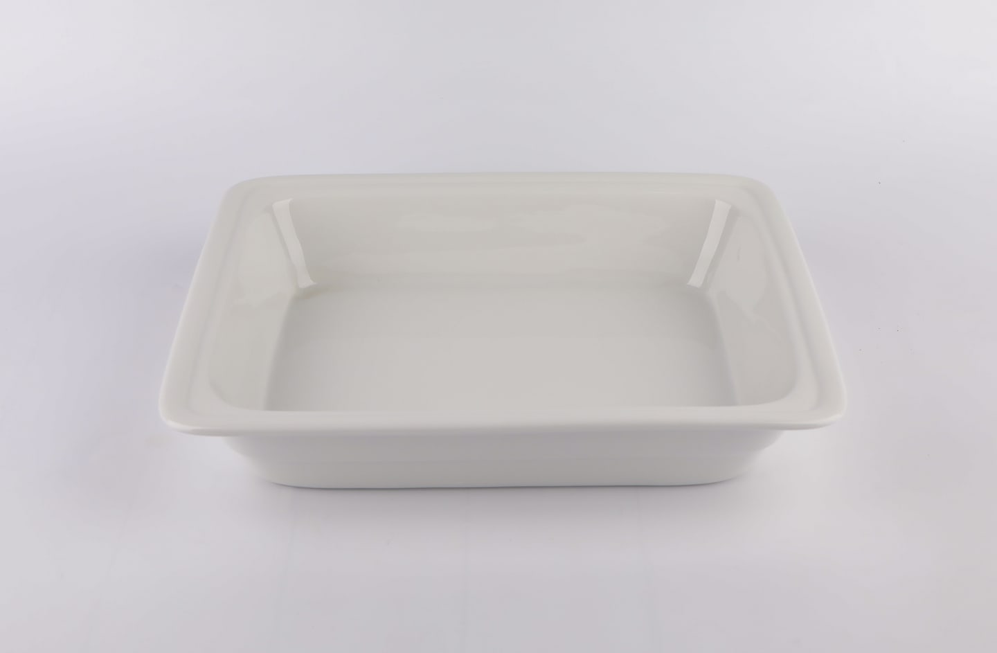 Bufféfat GN 1/2-65MM vit porslin