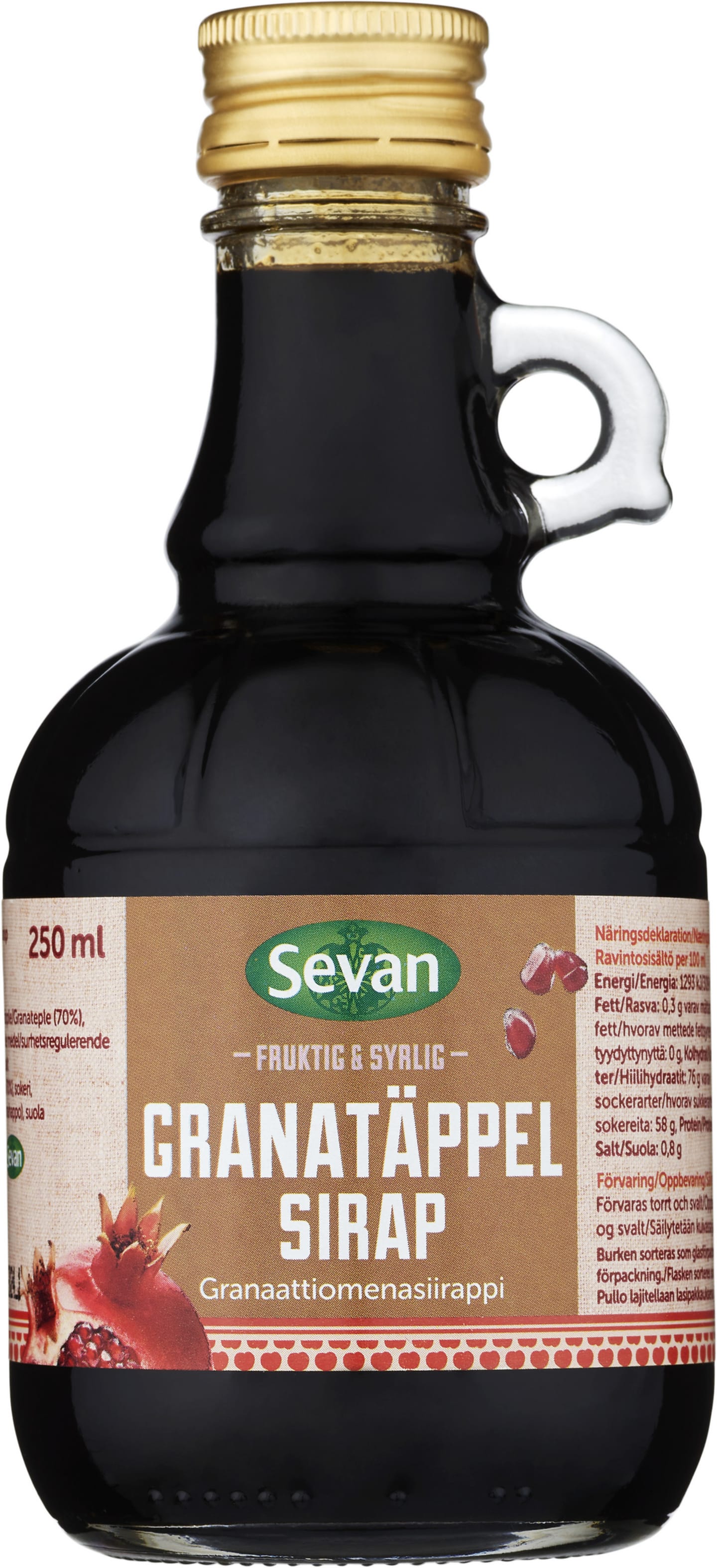 Granatäppelsirap 250ml