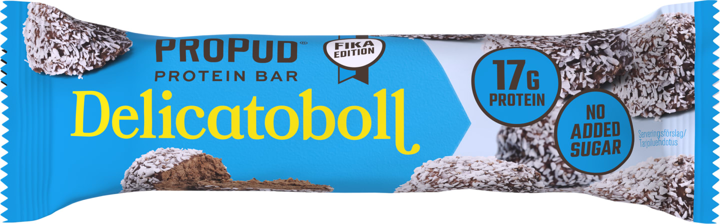 Protein Bar ProPud Delicatoboll 55g