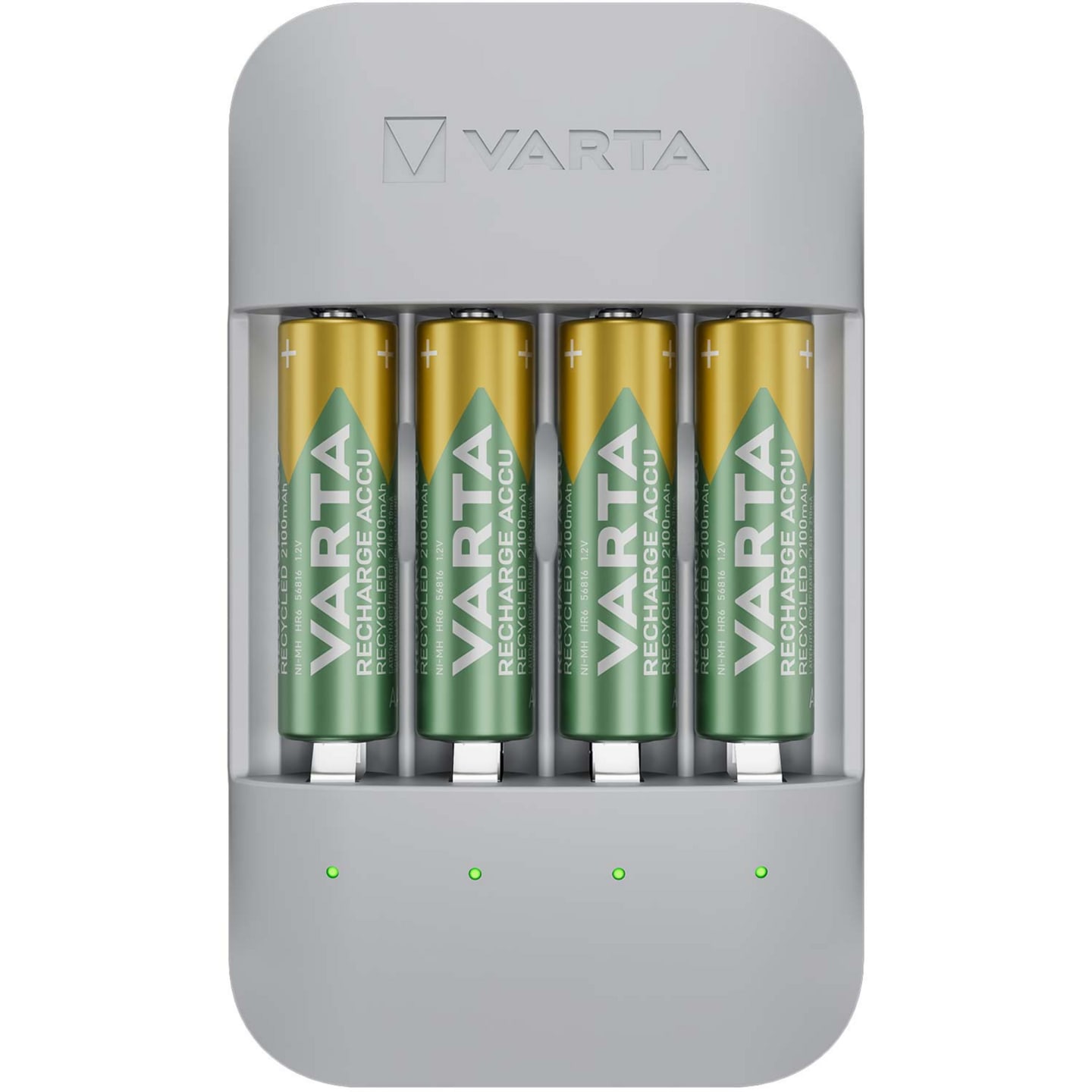Batteriladdare Eco Charger 4xAA 2100mAh - Bild 1 av 3