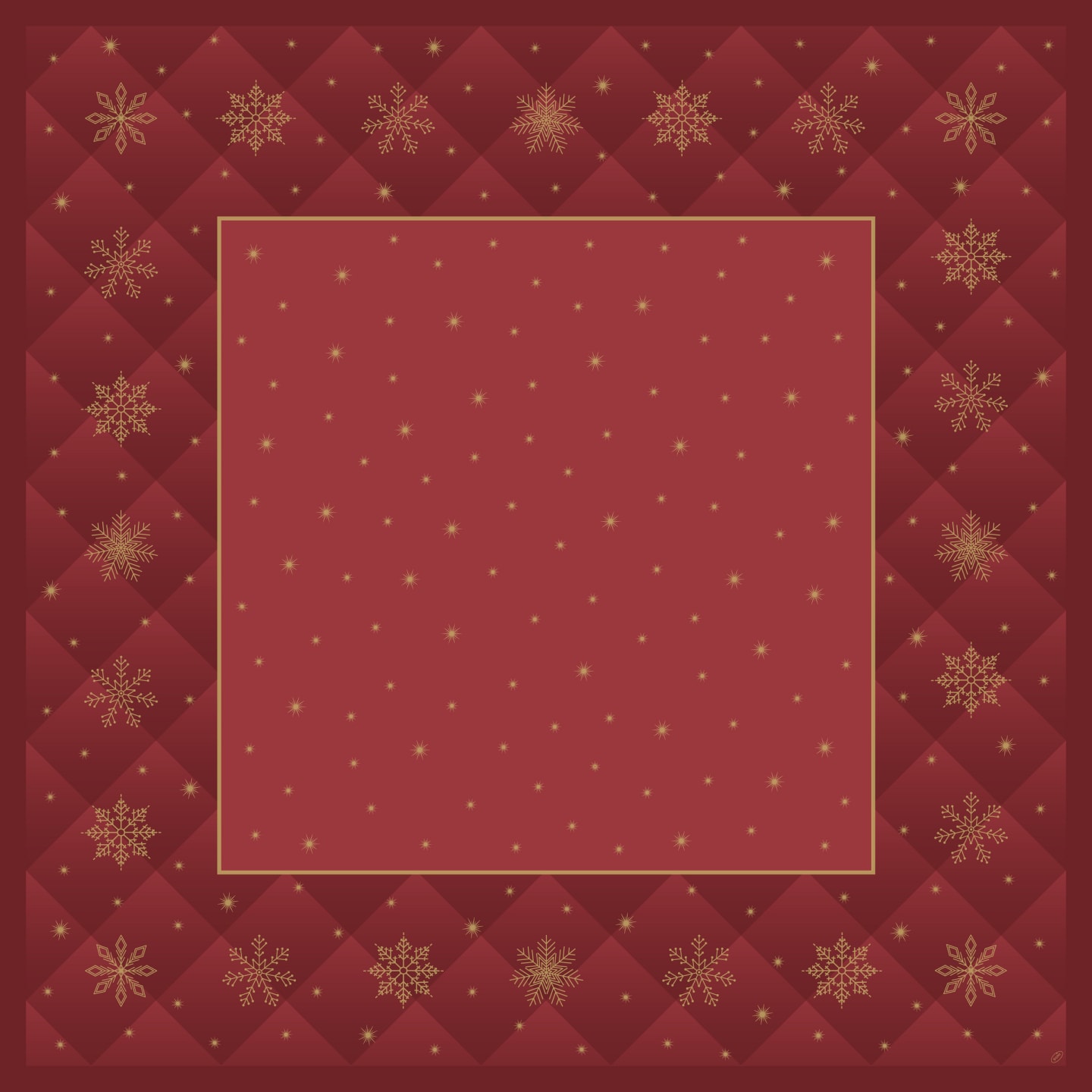 Snibbduk Dunicel®  84x84 Rhombus Bordeaux