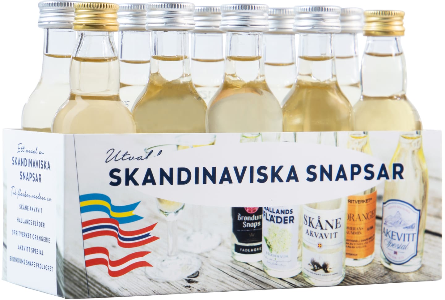 Skandinaviska Snapsar 10x5cl