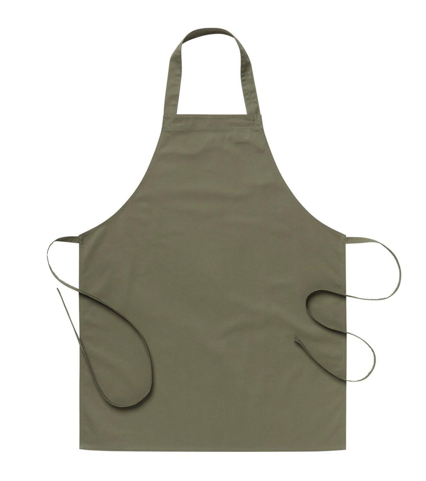 Bröstlappsförkläde 4574Olivgrön onesize