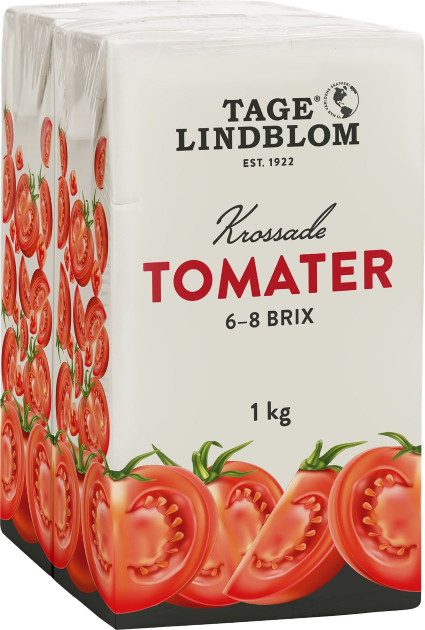 Tomater krossade tetra 2x1kg