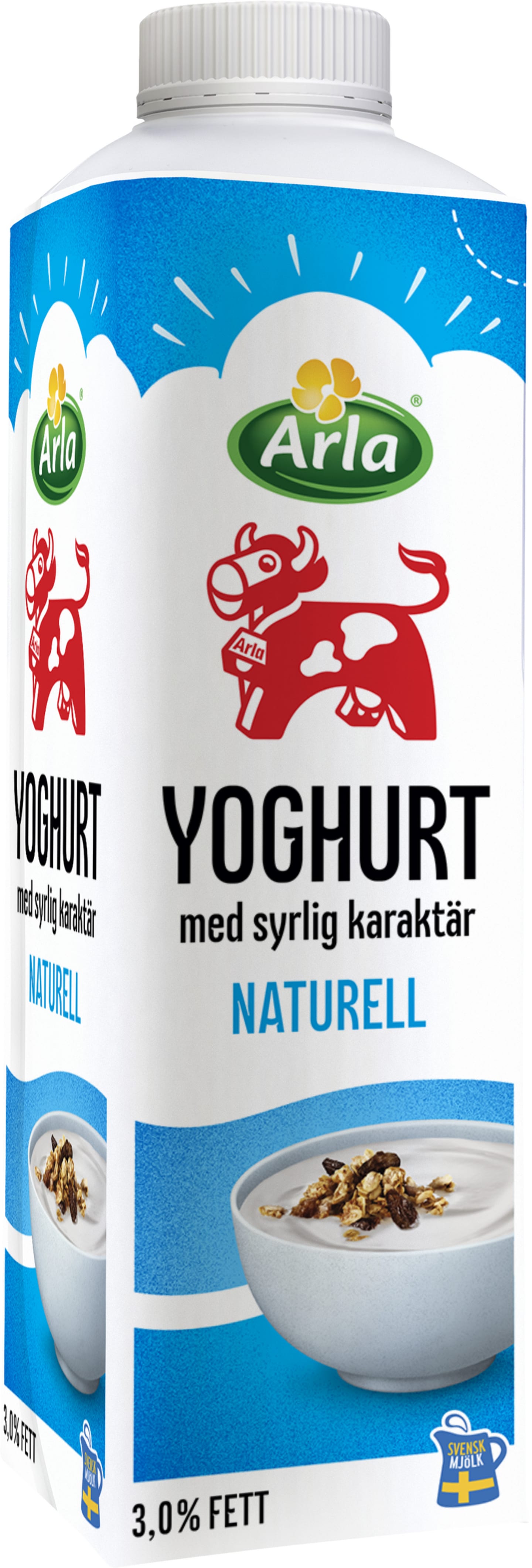 Yoghurt naturell 3% 1kg