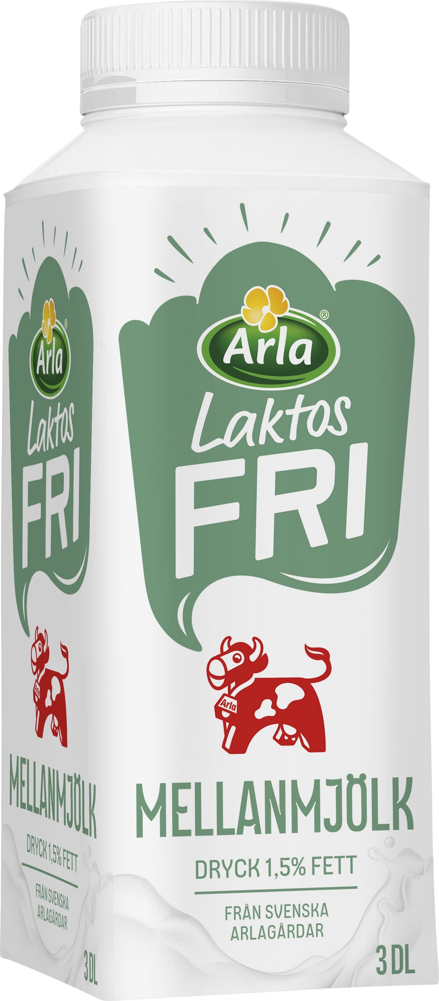 Mellanmjölkdryck 1,5% laktosfri 3dl - Bild 1 av 1