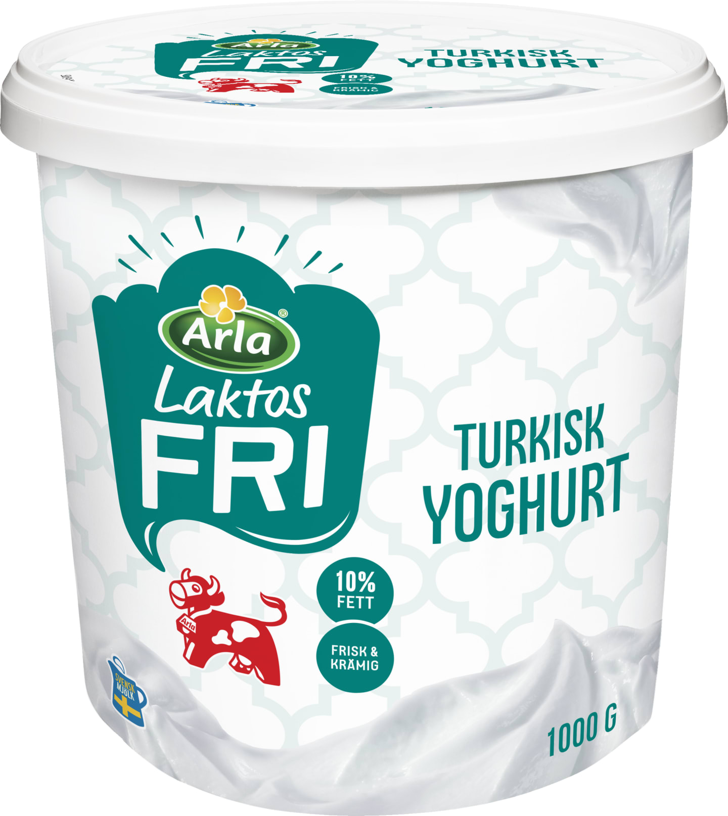 Yoghurt turkisk 10% laktosfri 1kg - Bild 1 av 1