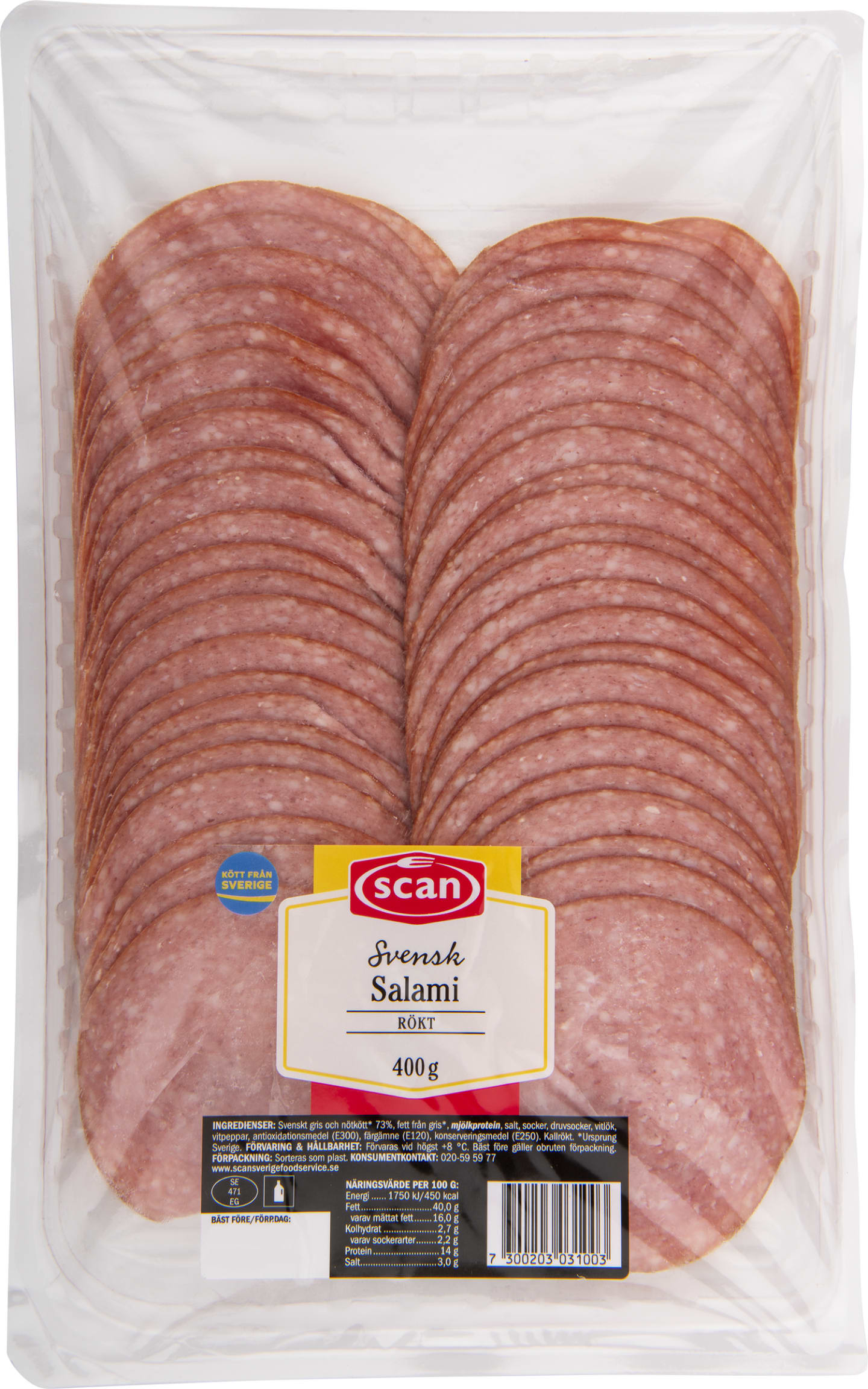 Salami rökt 400g