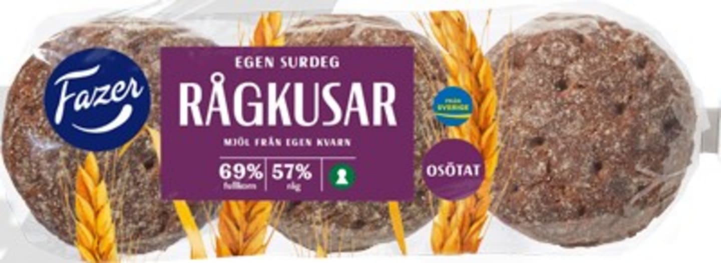 Rågkusar halvor 56,25g/675g