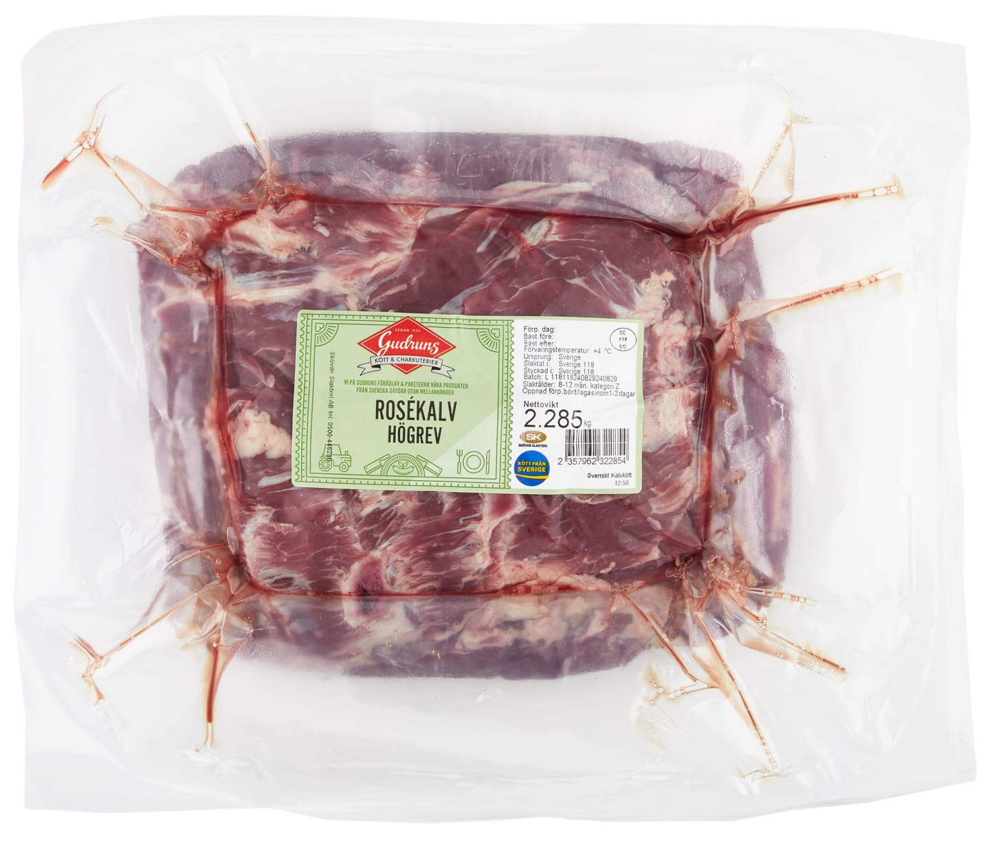 Kalvhögrev 2kg - Bild 1 av 2