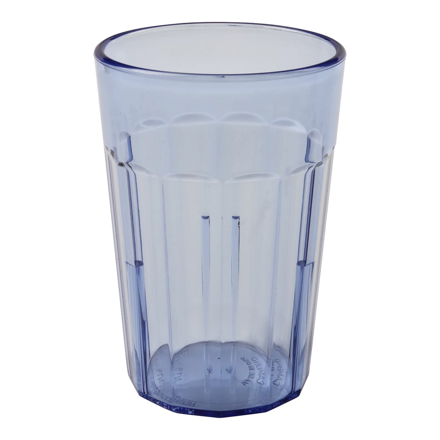 Plastglas 19cl blå SAN
