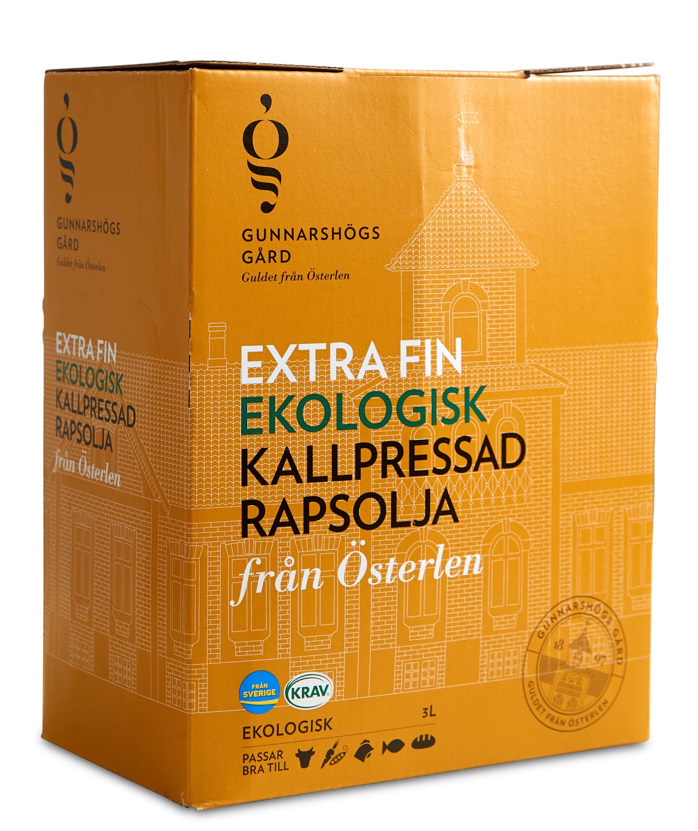 Rapsolja Kallpressad BIB 3L