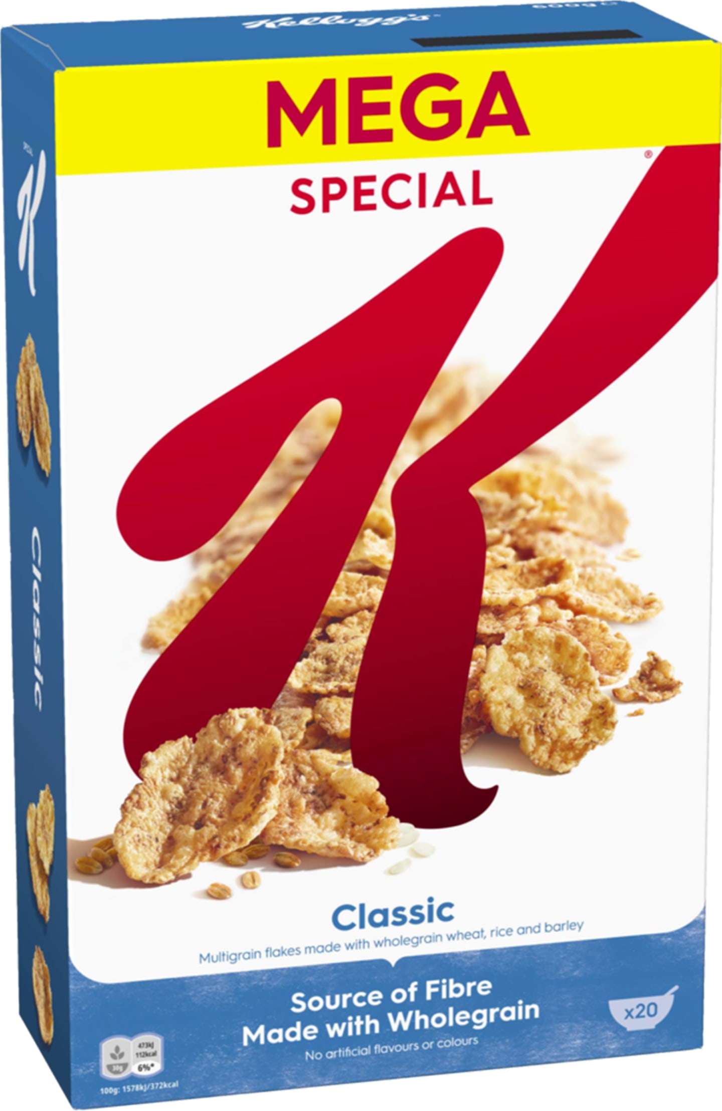 Special K Classic Flingor 600g