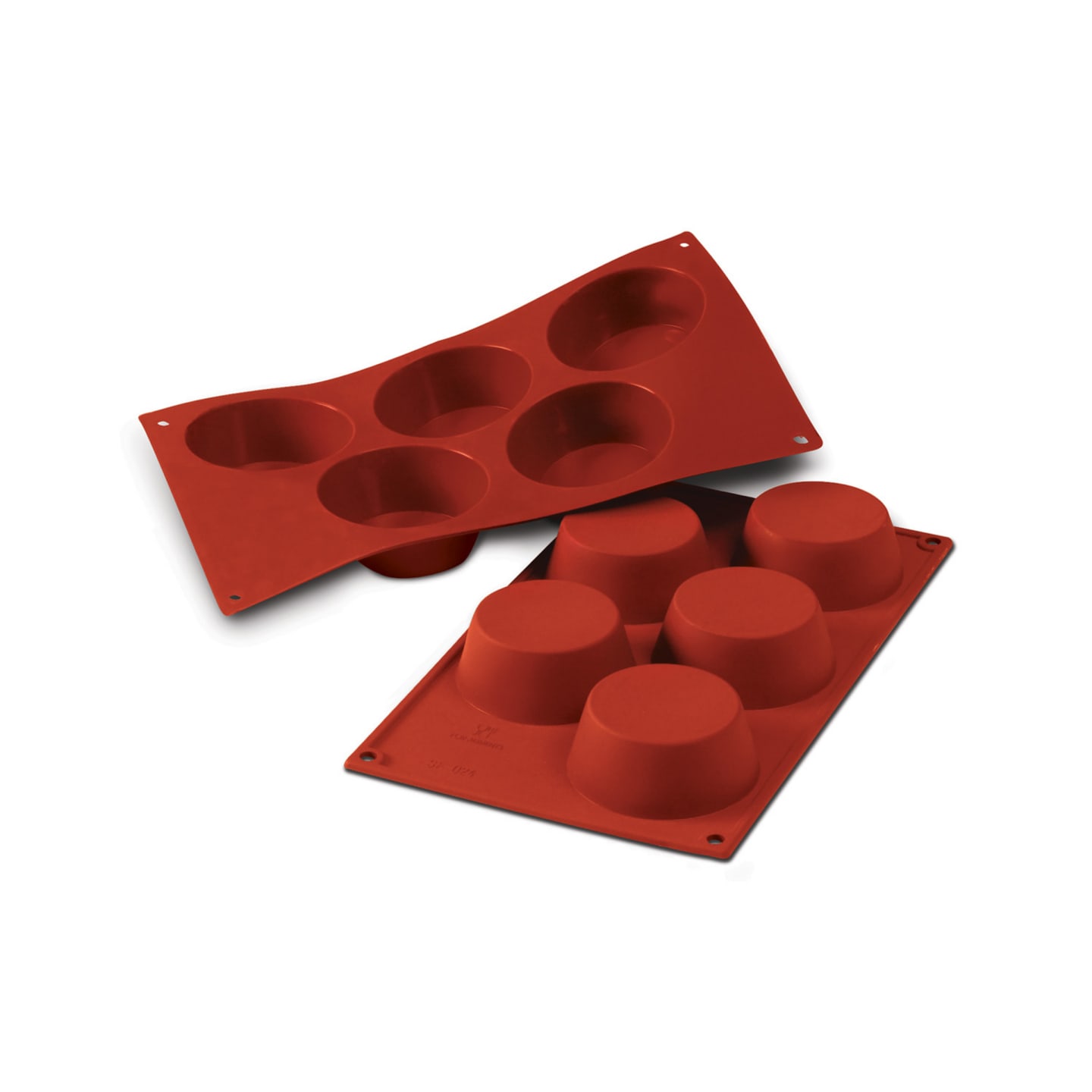 Siliconflex muffins Ø81/h32 mm