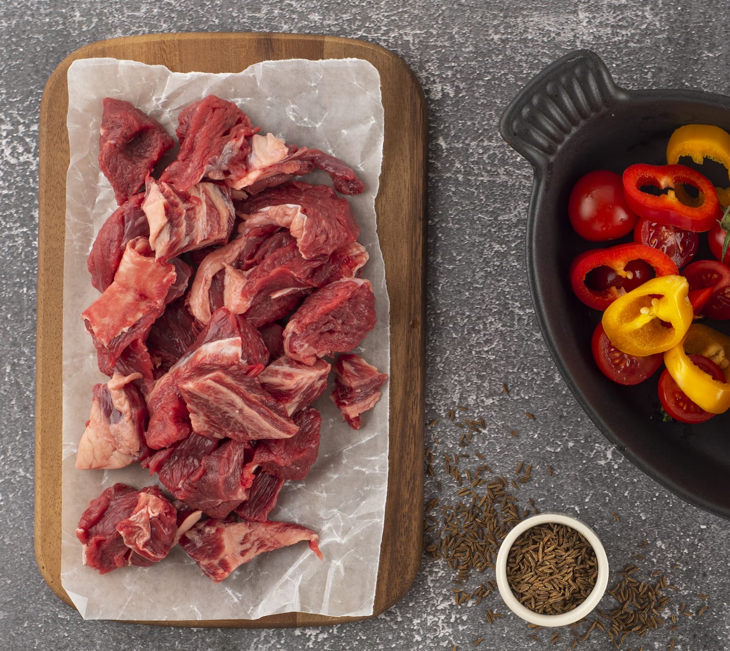 Nötfärskött 10% tärn 5kg - Bild 1 av 2