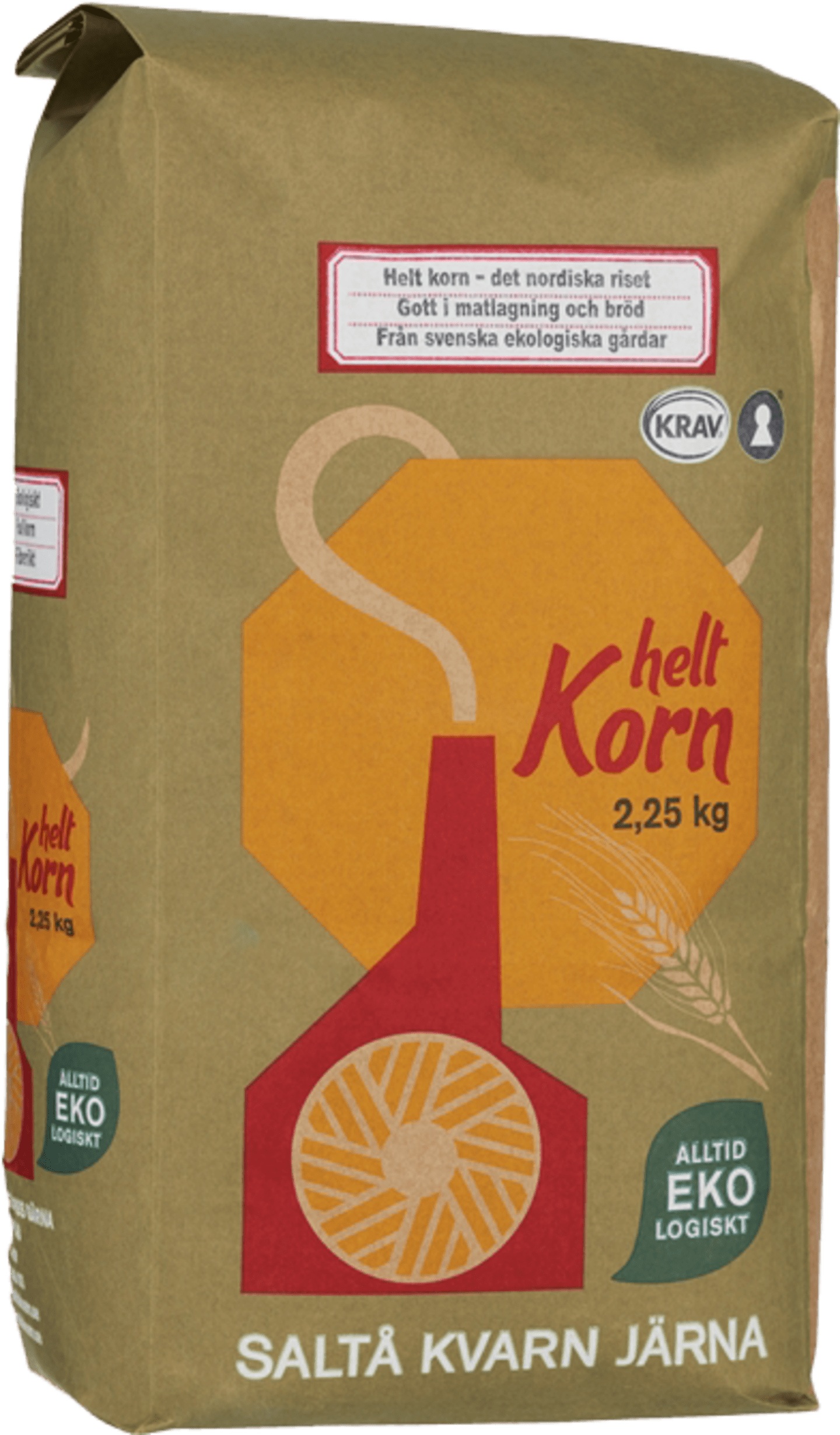 Korn hel skalat 2,25kg