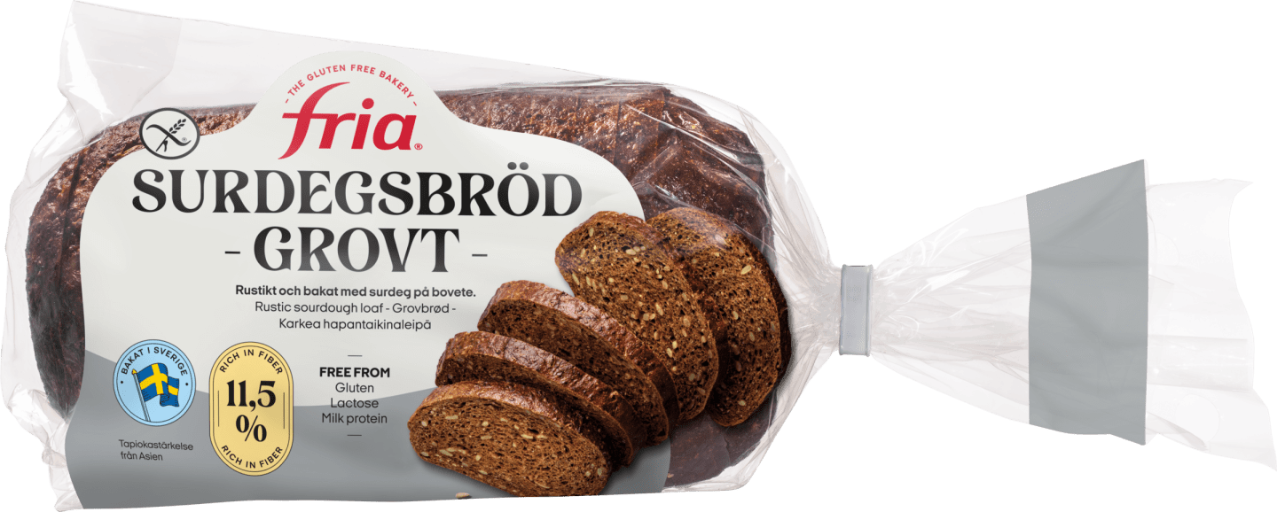 Surdegsbröd grovt glutenfri 500g - Bild 1 av 2