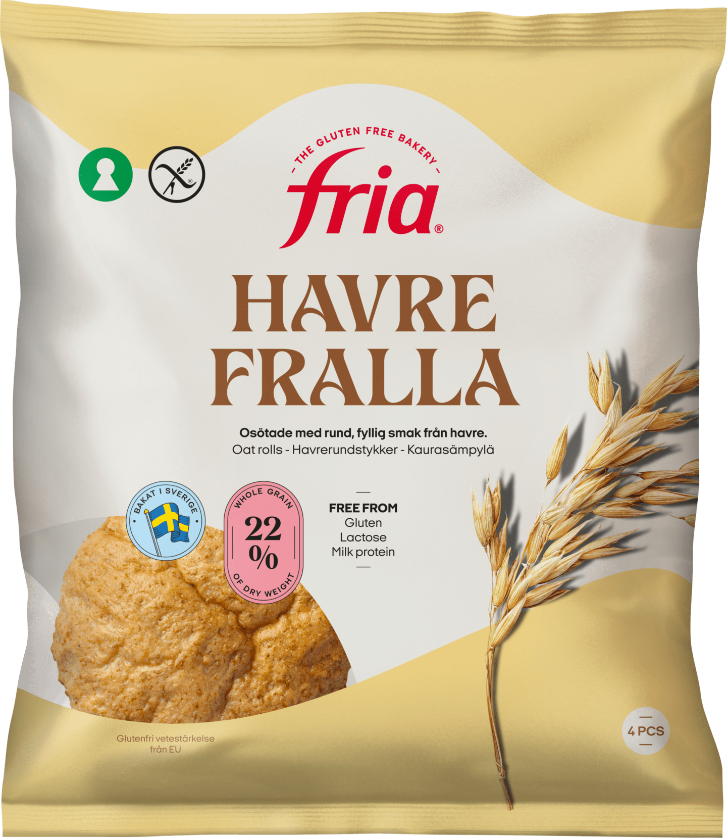 Havrefralla glutenfri 280g