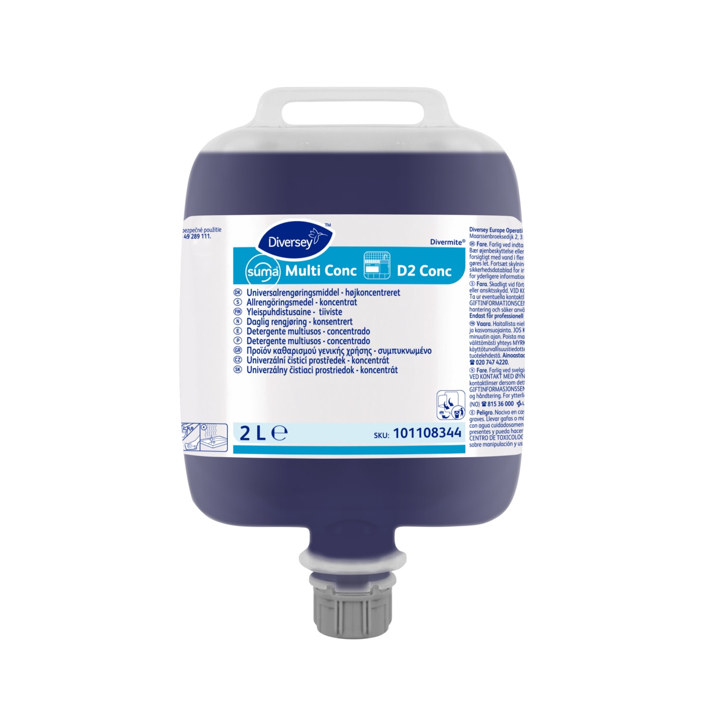 Allrengöring Suma Multi conc D2