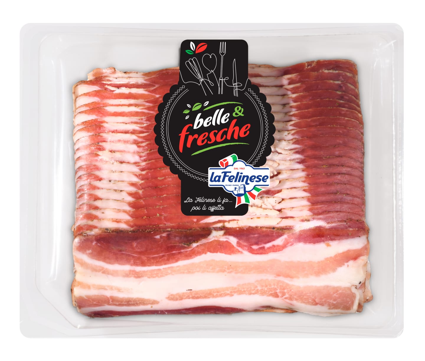 Pancetta skivad 38skiv/500g