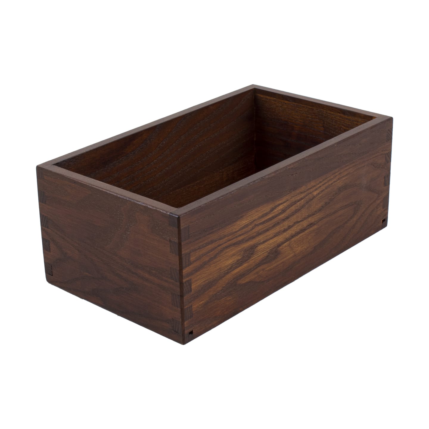 Besticklåda mahogny 260x150x110mm