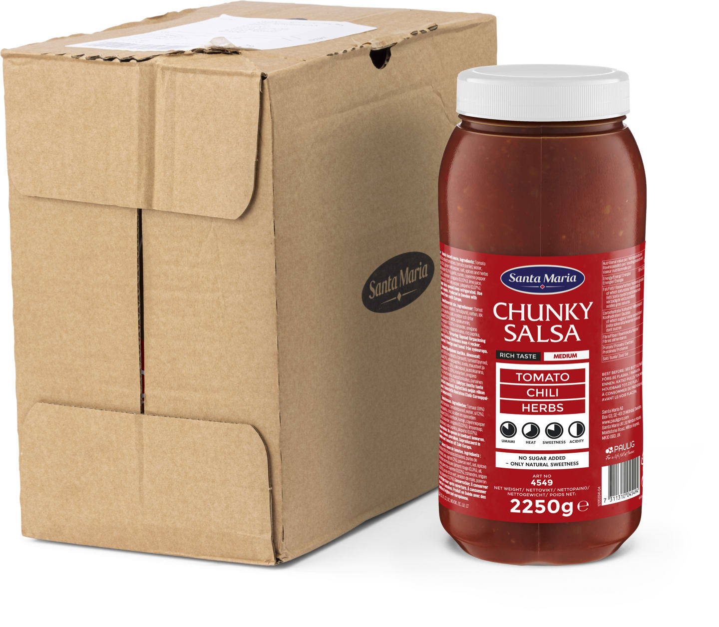 Salsa Chunky medium 2,25kg - Bild 1 av 3