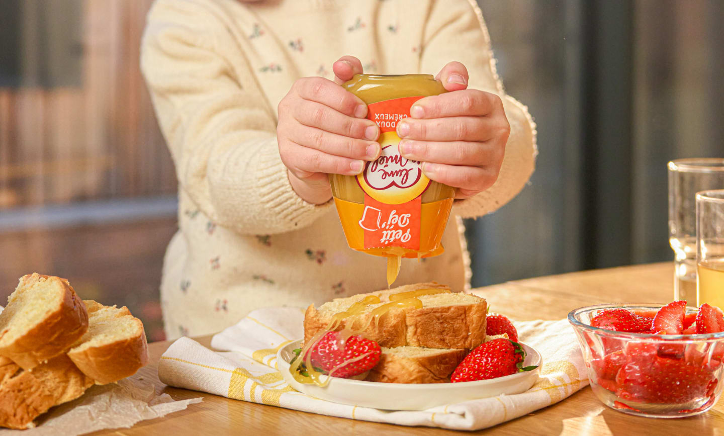 Honung flytande frukost 250g - Bild 1 av 3