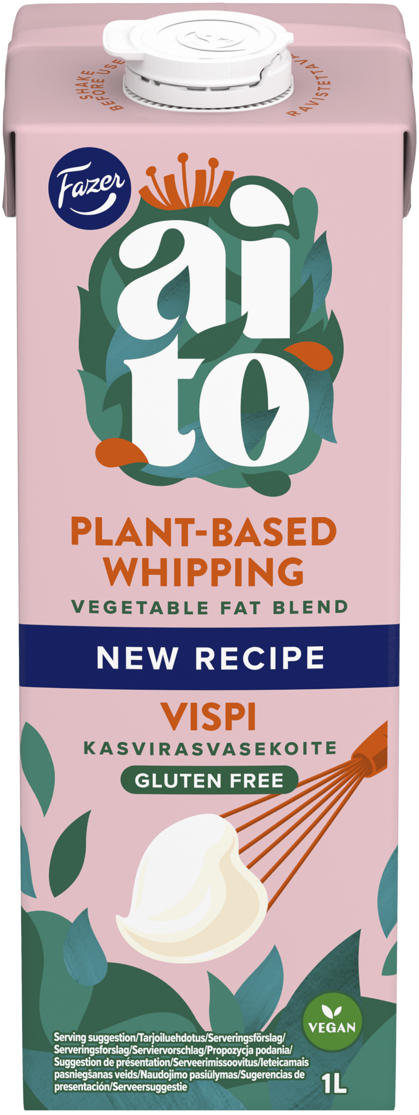 Visp vegetabilisk fettblandning 1L