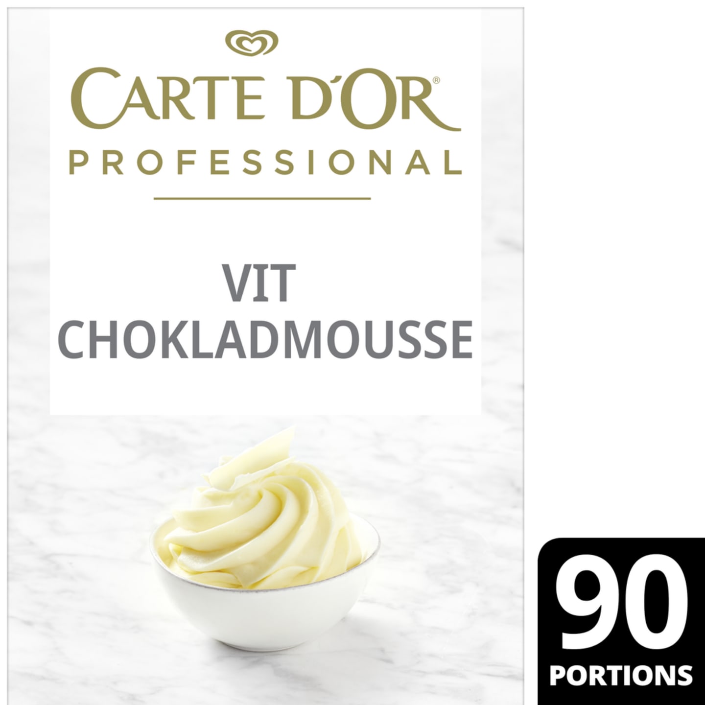 Vit Chokladmousse pulver 1,5kg