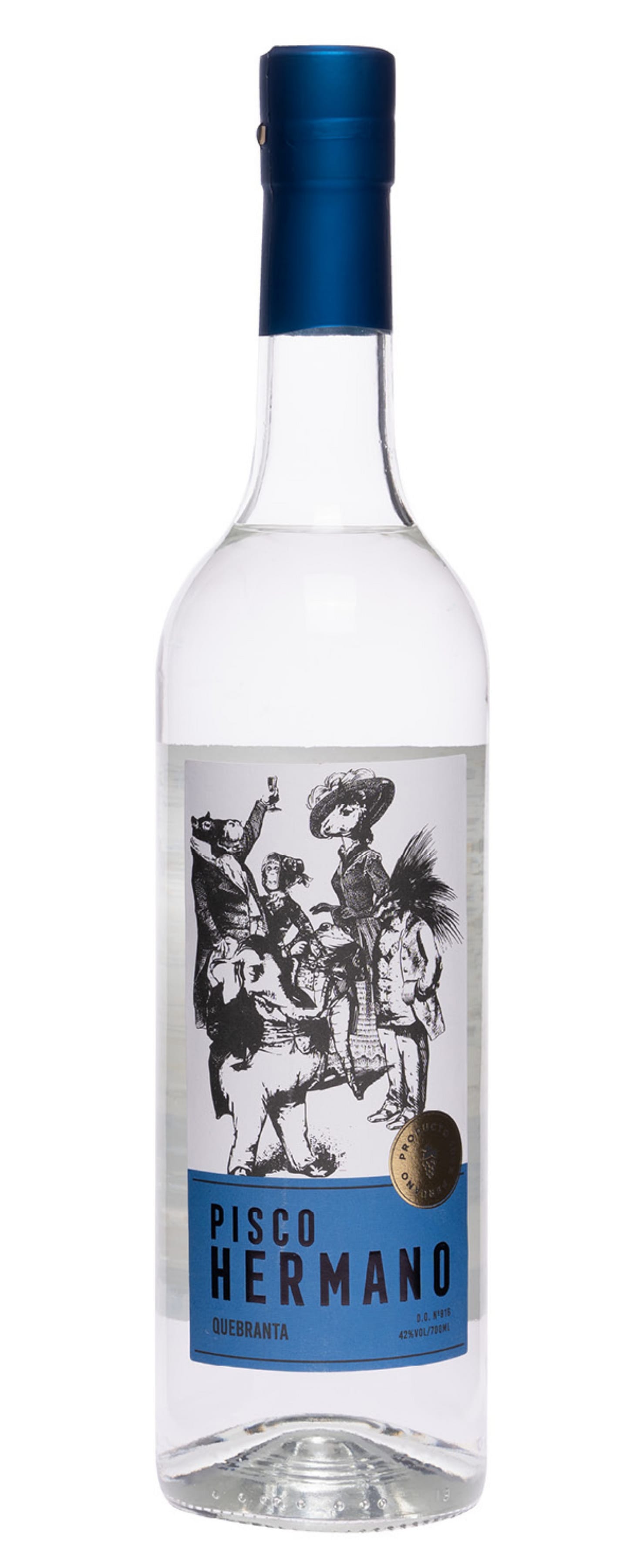 Pisco Hermano Quebranta 42% 70cl