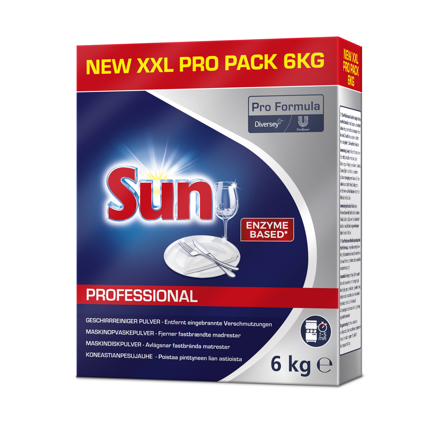 Maskindiskmedel Sun pro form pulver