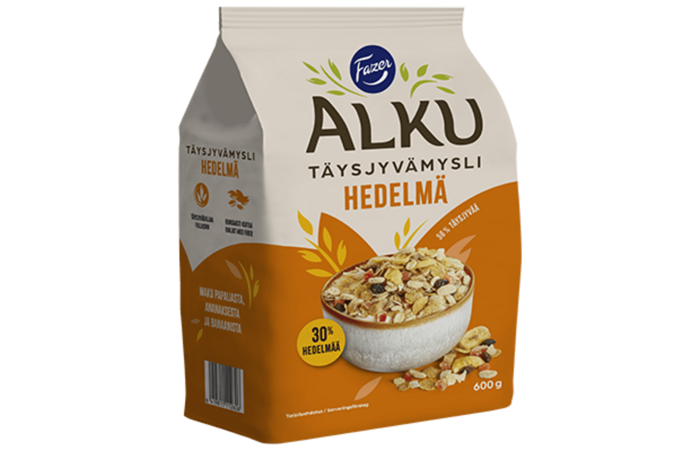 Fruktmusli Fullkornsi 600g