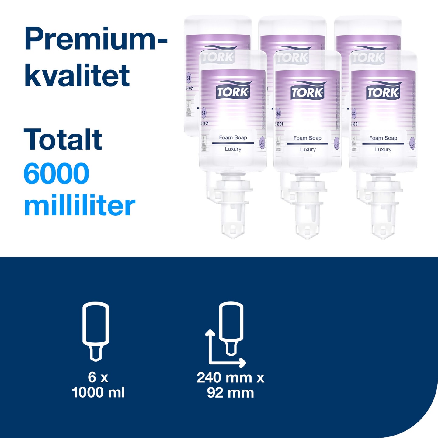 Skumtvål Tork Luxury S4 - Bild 1 av 4